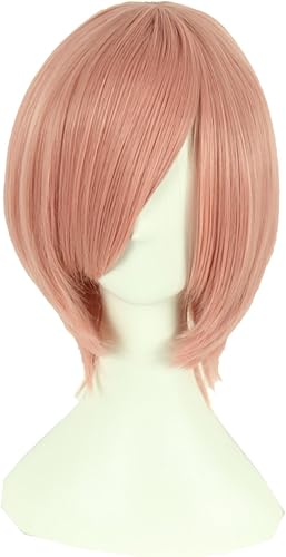 Amazon パーティ ウィッグ 赤 レッド ハロウィーン ショート ボブ ３色 ３２ クリスマス コスプレウィッグ ピンク コスプレ 仮装 通販