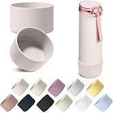 WUQID Silicone Boot Compatible with Stanley Flowstate Spring Bottle 20oz | 2 Pack Anti-Slip &amp; Anti-Scratch Noise Reduction Soft Water Bottom Cover Protector for Stanley Cup &ndash; BPA Free &amp; Dent-Resistant