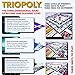 Triopoly Super Monopoly Board Game. 3 Dimensions of Monopoly Strategy.