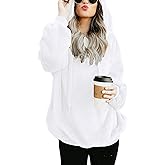 Century Star Womens Fuzzy Hoodies Pullover Sport Hoodie Cozy Oversized Pockets Hooded Sweatshirt Athletic Fleece Hoodies