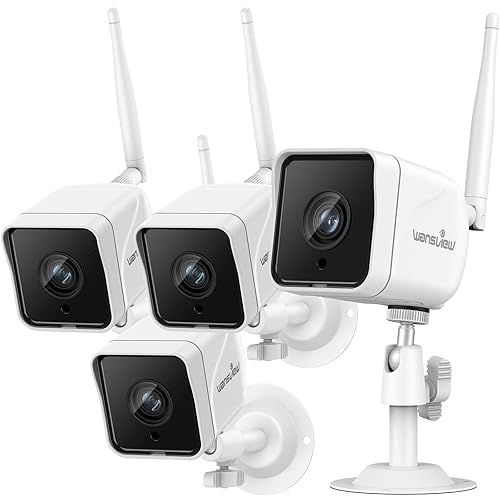 wansview Security Camera Outdoor 1080P Wired WiFi IP66 Waterproof