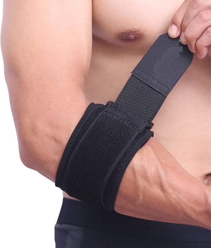 Mcolics Fitness Tennis Elbow Brace, Tennis & Golfer's Elbow Pain Relief with