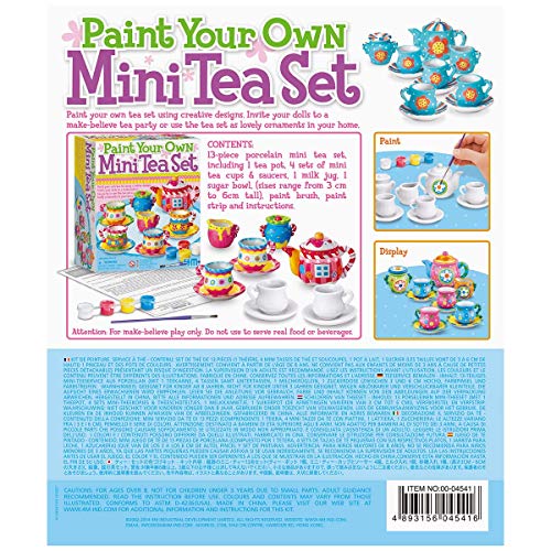 4M Paint Your Own Mini Tea Set Pricepulse