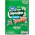 Great Value Mini Alphabet Cookies - Nut Free School Friendly 12 Pack