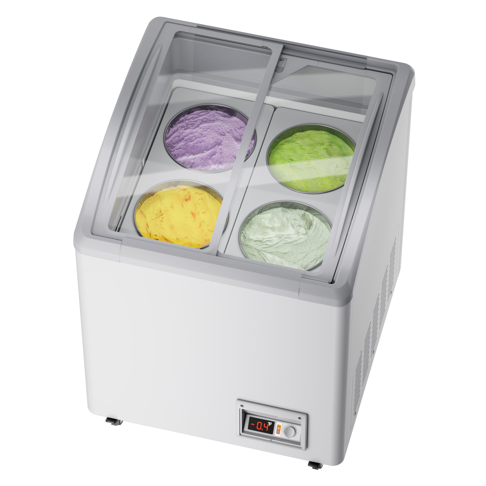 5.5 Cu.Ft Commercial Ice Cream Freezer 20 Inch