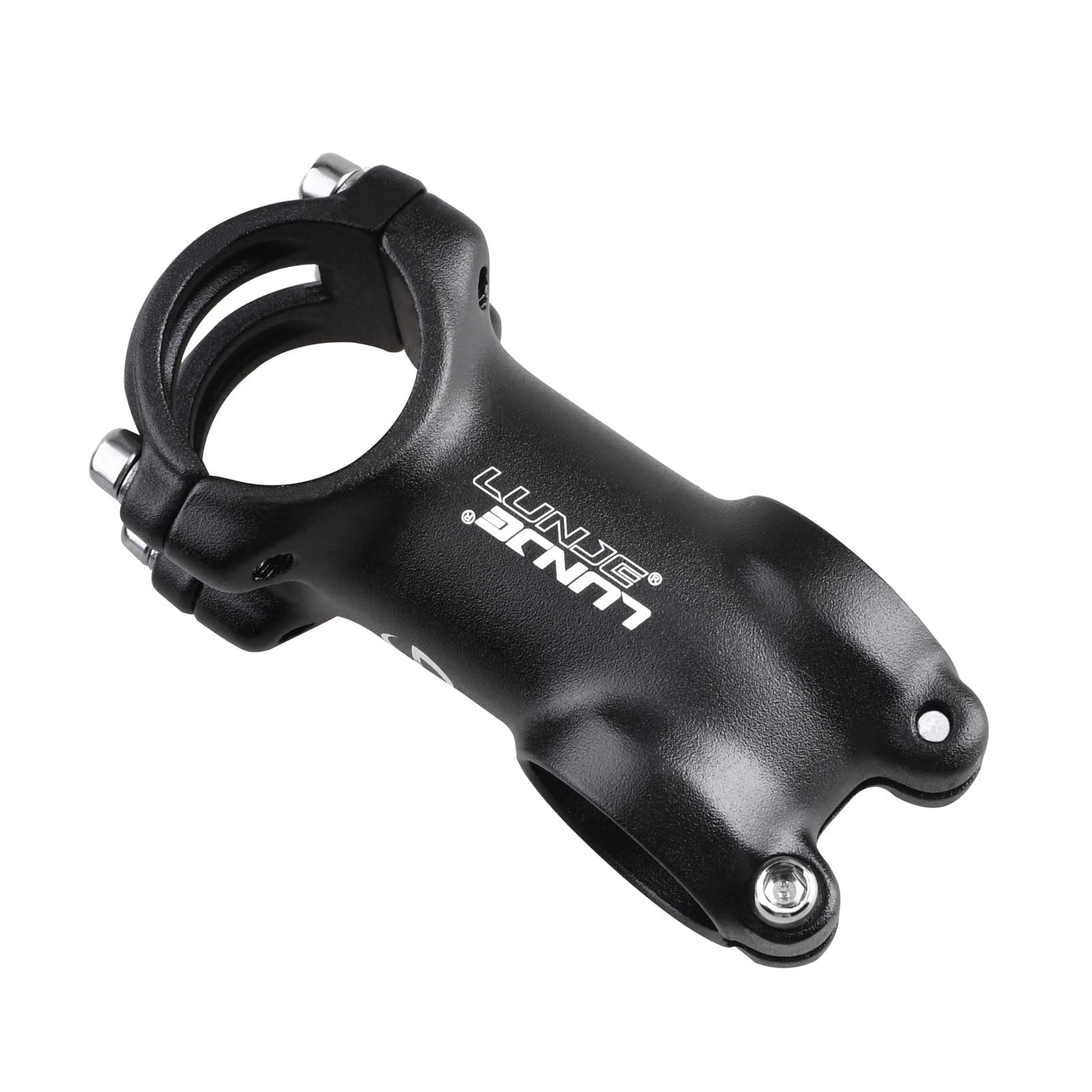 Azarxis Bike Stem 31.8mm 7 Degree Bicycle Handlebar Stem Extender MTB Stem Riser 60mm 70mm 80mm 90mm for Mountain Bike Road Bike Track Bike BMX Fixie DH (7 Degree - 31.8 x 60mm)