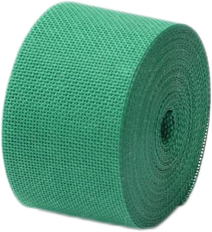 Weimay 10M Yard Natural Burlap Craft Linen Ribbon Rolls for DIY Wedding Party Christmas Decorations - 1 Roll(Green)