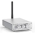 Fosi Audio BT10A-S Bluetooth 5.0 Stereo Audio Receiver Amplifier 100W TPA3116 2 Channel Mini Hi-Fi Class D Integrated Amp for Home Passive Speakers with Power Supply