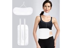 ANG TIAC Castor Oil Pack Wrap, Reusable Organic Castor Oil Packs for Liver Detox, Castor Oil Pack Compress for Liver Detox with Adjustable Elastic Strap Flannel Cotton Machine Washable Anti Oil Leak