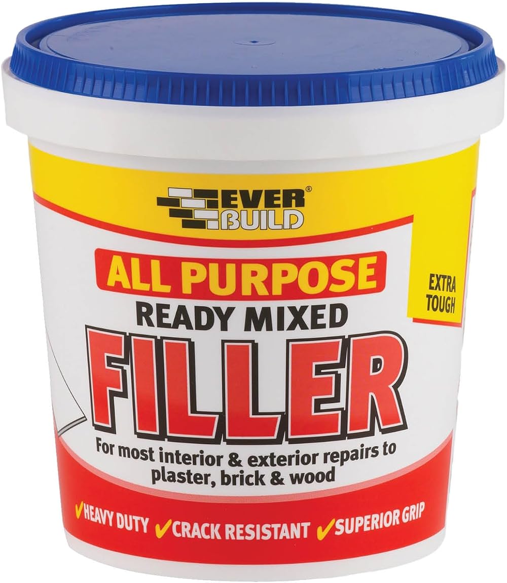 Sika Everbuild All Purpose Ready Mixed Filler 600g Interior Exterior White