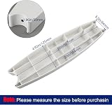 KINBOM 3-Step Heavy Duty Plastic Pool Ladder Steps Replacement White view 2