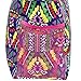 Silverhooks Womens Aztec Beach Tote Bag w/ Pink Trim (Blue)