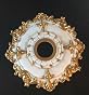 Ekena Millwork Edinburgh Ceiling Medallion - 18" OD X 5.5" ID X 1.75" Thick, High Density Urethane, Primed For Paint, Historical Design