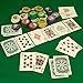 Beers & Bluffs Poker Chip Set - 2 Decks Craft Brew Themed Playing Cards and 200 Poker Chips in Beer Bottle Gift Tin