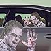 Thumbs Up UK Zombie (Left) Ride, Car Window Cling Ride with Zombie, Car Window Cling (Left