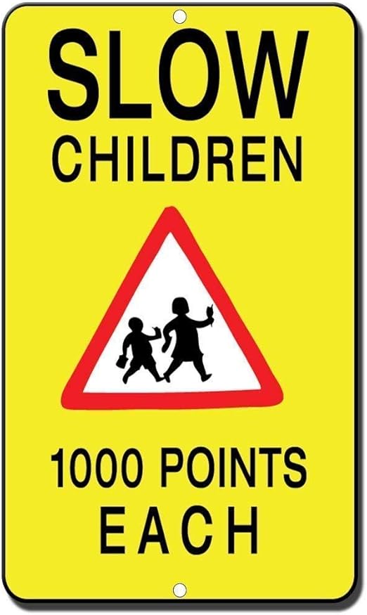 Amazon Com Senal De Metal De Guadalupe Ross Con Texto En Ingles Think Do Not Take Chances Para Decoracion De Pared 12 0 X 8 0 In Home Kitchen