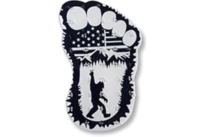 devembr Snowboard Stomp Pad for Bigfoot Lovers, Funny Stomp Pads Snowboarding with 3D Bumps Design, PVC Material