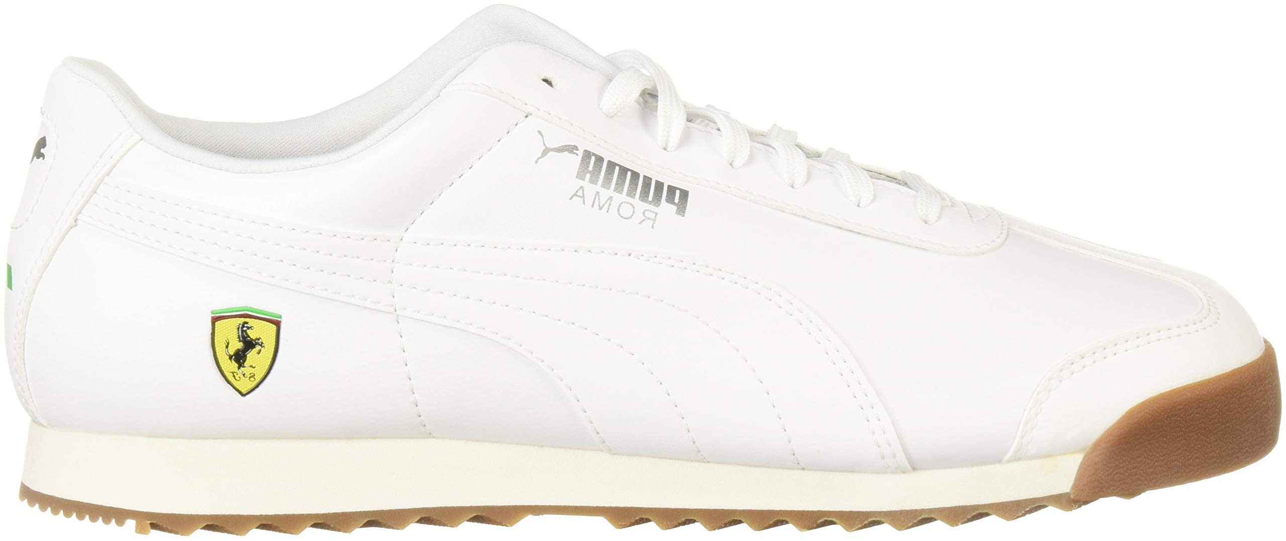 PUMA Men's Scuderia Ferrari Roma Sneaker, White White, 14 M US Pricepulse
