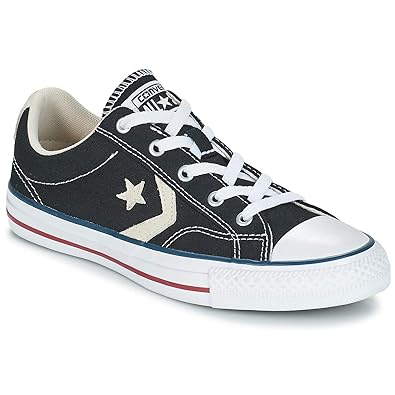 converse star player ox bambino nero