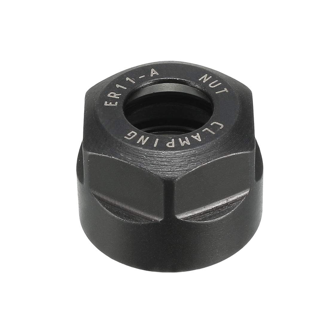 sourcing map ER11-A(M14) Type Collet Clamping Hex Nuts for CNC Milling Chuck Holder Lathe