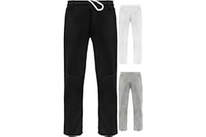 Exxact Sports Pull-Up Youth Baseball Pants with Adjustable Drawstring, Full-Length, No-Fly, Open Bottom Boys Baseball Pants