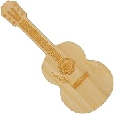 Wooden Guitar 4GB USB Flash Drives Thumb Drive Memory Sticks (Bamboo)