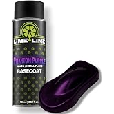 LiME LiNE Shadow Line Basecoat Aerosol Spray Paint, Professional Automotive Spray Paint, Color Shift Black to Metallic Finish, Requires 2K Clearcoat Topcoat (Phantom Purple, Spray Paint)