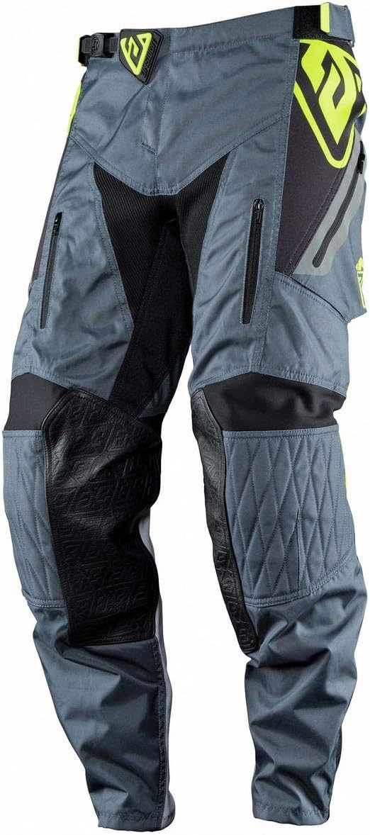 Answer Racing Taiga XC Mens OffRoad Motorcycle Pants Grey/HiVis/Size