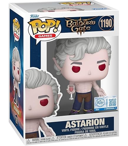Amazon.com: POP Games: Baldur's Gate - Astarion with Necromancy of