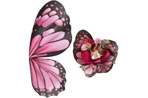 BBJ WRAPS Butterfly Flower Bouquet Wrapping Paper for Floral Wraps Florist Arrangements Supplies on Valentine's Day Mother's Day, 10 Sets (Red)