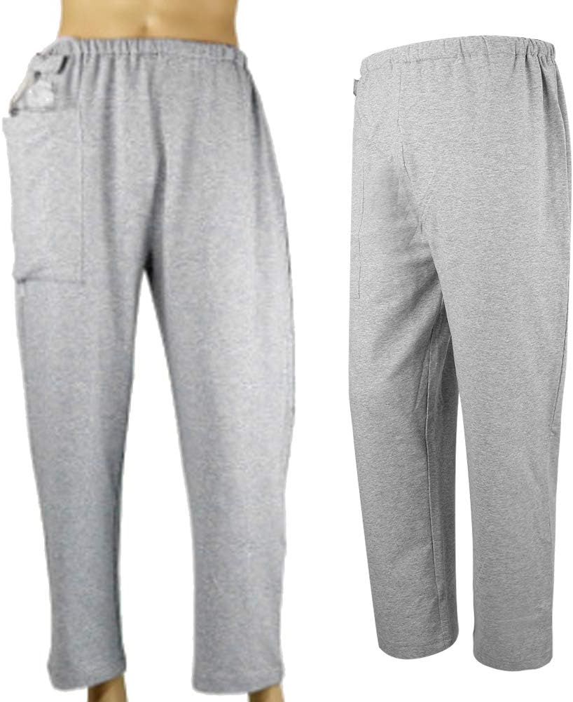 Greeflu Pantalon Pour Sac A Urine M Grey Conception De Poche Coton Respirant Lavable Fournitures Pour Incontinence Pour Sac De Drainage Urinaire Souple Et Flexible Fantaisie Et Specialty Vetements De Sport Libertywings Vn