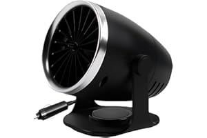 Heater for Car - 100w Heater Warmer Windshield,Portable Windshield Defogger and Defroster - for Desk Camping Office Indoor Te