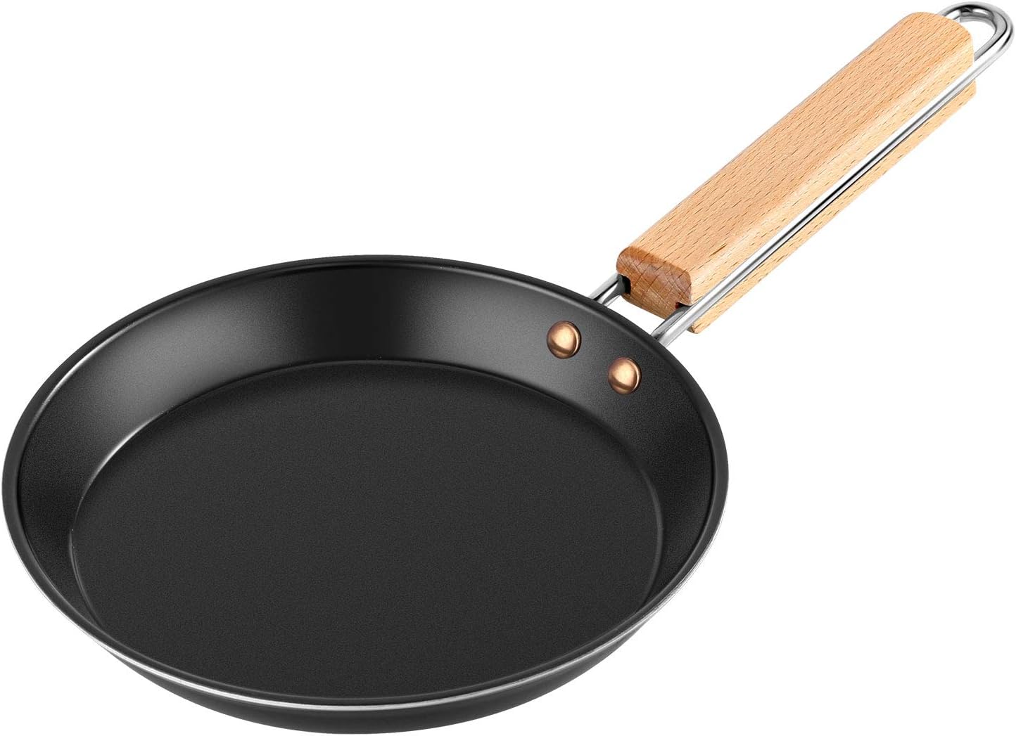 NonStick Fry Pan Omelet Pan with Ceramic, HardAnodized Aluminum