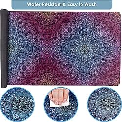 Hapinest Colorful Vibe Large Extended Mousepad for