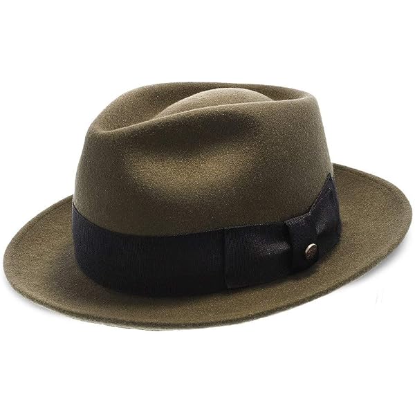 Sombrero De Copa De Fieltro De Lana Marrón, Forrado En Satén, Disponible En 4 Tallas, Envío Rápido Gratis