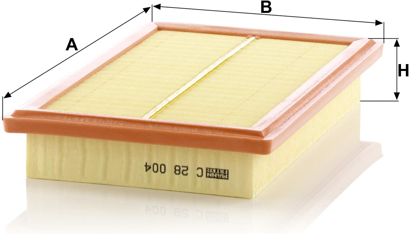 MANN-FILTER C 28 004 Air Filter - for Cars + Transporters, White, Single pack - Image 3