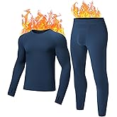 gagli Thermal Underwear for Men - 2 Styles: 185g Lightweight Thin Base Layer & 220g Midweight Micro-Fleece Lined Long Johns