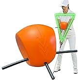 Connector Golf Swing Trainer for Posture Correction and Arm Alignment, Golf Training Aid for Proper Swing Mechanics, Golf Swing Ball Training, Golf Connector Ball Practice, All Skill Levels