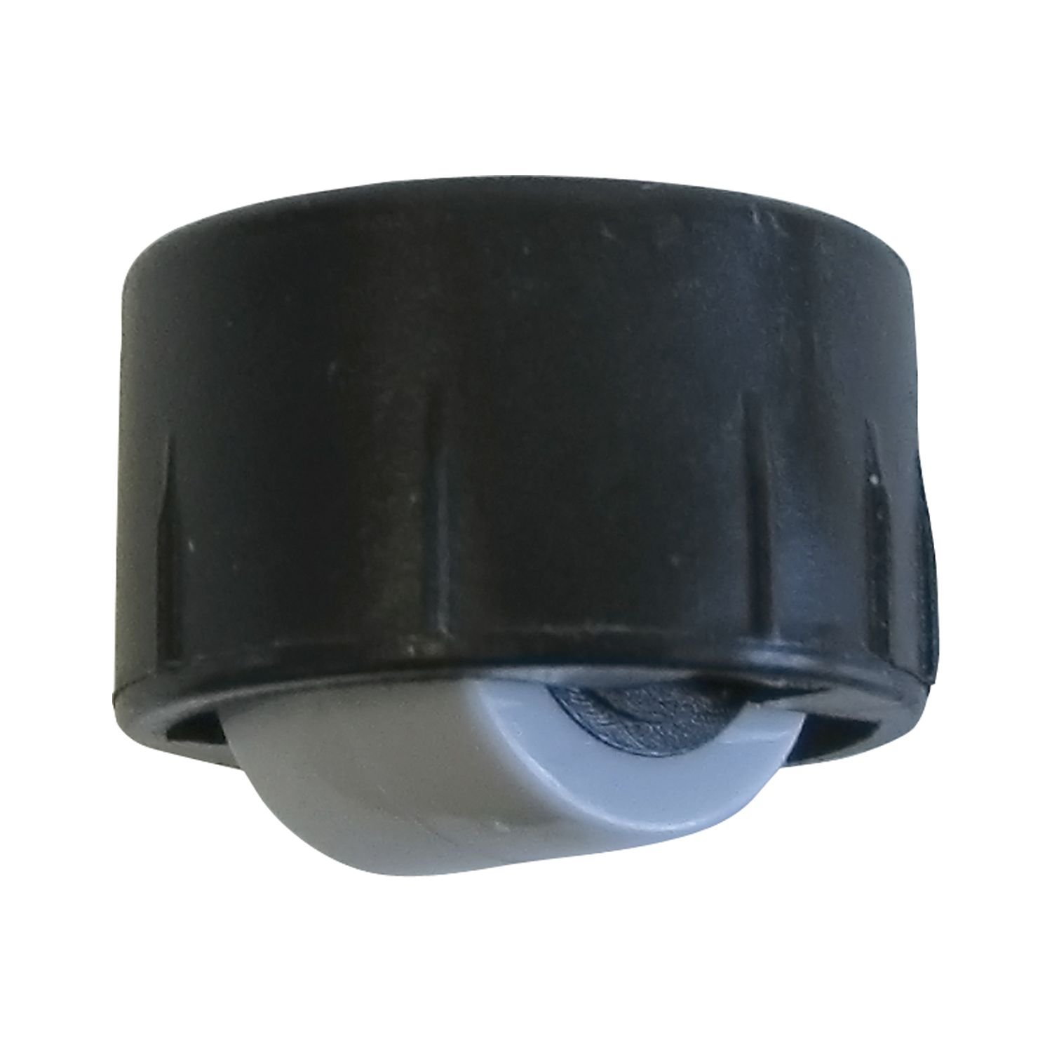 Dörner + Helmer 790284 Bohrsenk Cuffless Entry Wheels Diameter 15 mm/Hole Diameter 25 mm Plastic Black