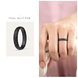 ThunderFit Women Breathable Silicone Promise Rings