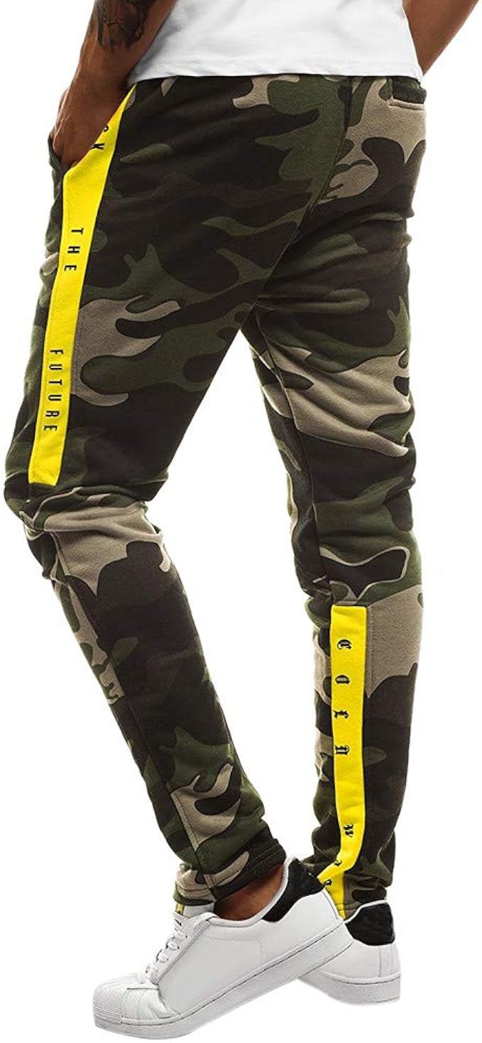 MOVERV Pantalones de Camuflaje Militar Chándal para Hombre,Sueltos Deportes  Pantalones Hombres Trajes de Bolsillo de Casual Bolsillo Sport Work  Pantalones de Pantalón Casual de Jogging Fitness Pantalones y pantalones  cortos Hombre futakuchi-hakata.com