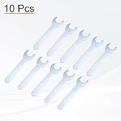 HARFINGTON 10pcs Small Wrench 17x108x2mm Metric