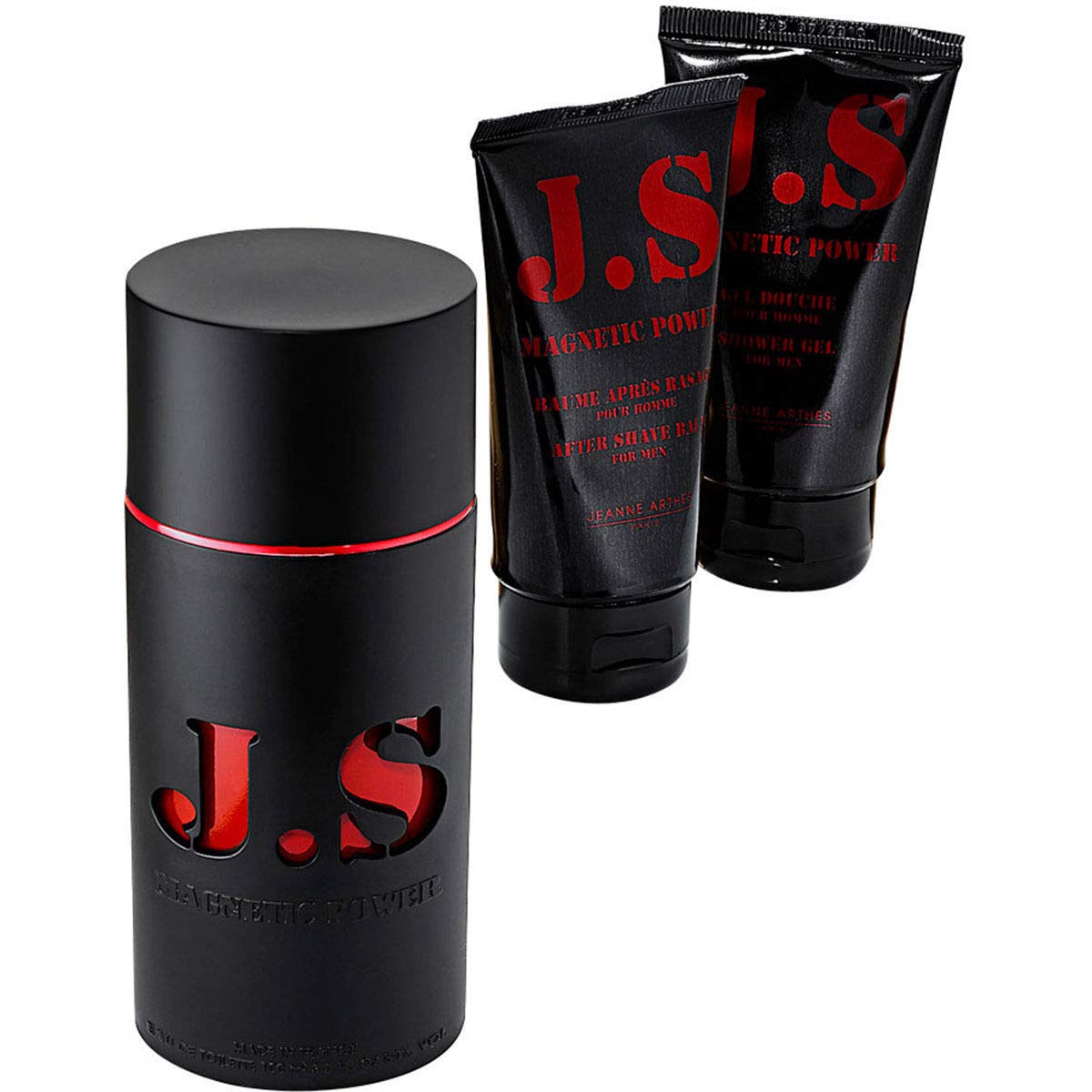 Jeanne Arthes Magnetic Power EDT/Shower Gel/After Shave Set, 100/75/75 ml