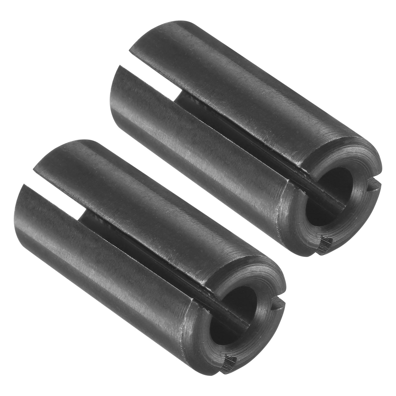 CoCud Router Collet Driver Adapter, 12.7mm to 6mm 1/2" Outer Dia, Lathe CNC Milling Bit Shank Carving Machine - (Applications: for Wood and Metal Milling), 2-Pieces