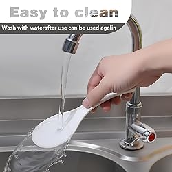 2 Pcs Plastic Rice Paddle, Non-stick Rice Spoon