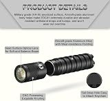 LUMINTOP EDC01 Keychain Flashlight 120LM Mini Torch 3 Modes AAA Battery IPX8 view 5