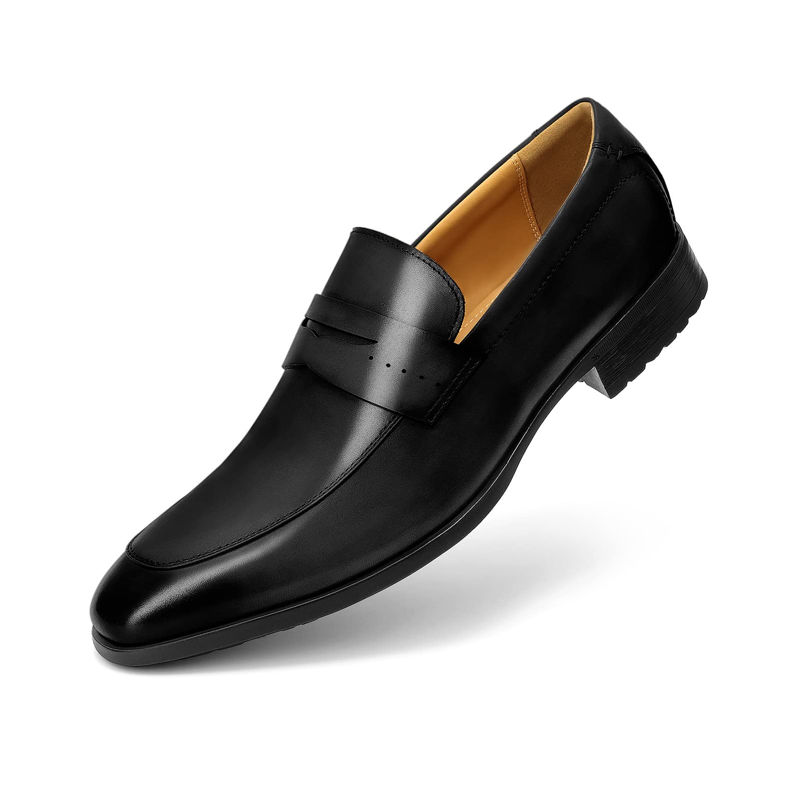 Premium Leather Mens Classic SlipOn Oxford Shoes