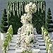 BesameNature Artificial Plants Wall Boxwood Hedge Grass Mat/High Density Greenery Panels Ivy Fence 20