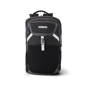 American Tourister Zilo 28 Ltrs Black Casual Backpack (Fj1 (0) 09 002)