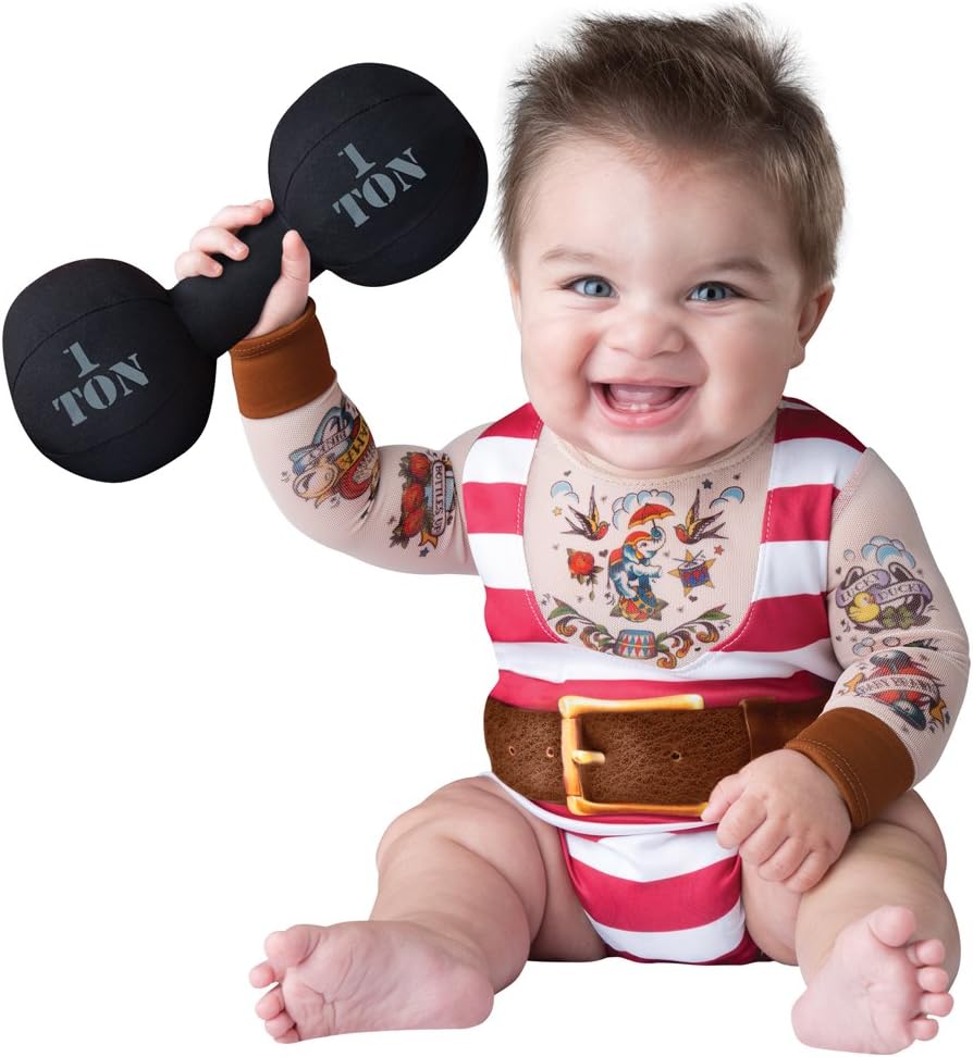 InCharacter Costumes Baby Boys' Silly Strongman Costume